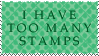 Too many stamps